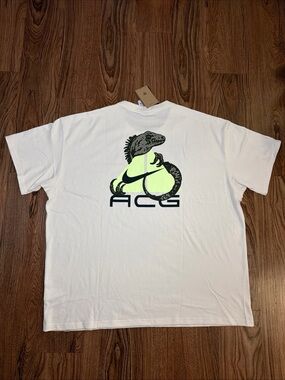 Nike ACG Dri-FIT ‘Iguana’ T-Shirt Phantom Grey Men’s Size 2XL HJ0884-030.